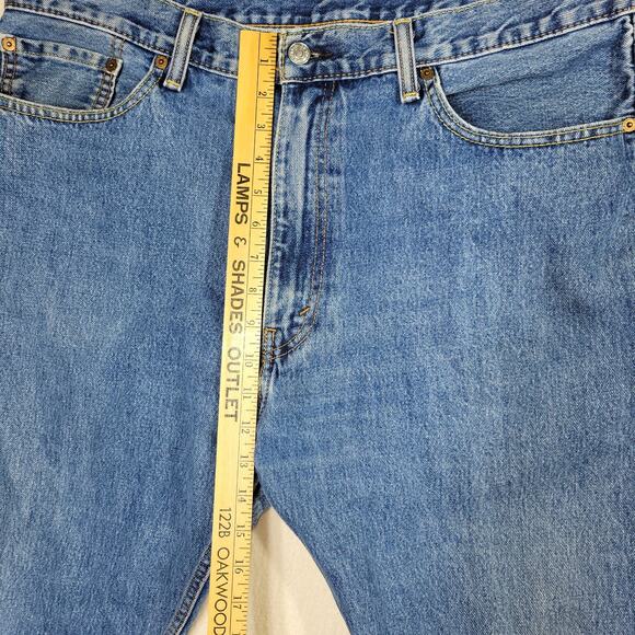 Vintage Levi Jeans Mens Sz 40x30 Blue Y2k Grunge Gorpcore Levis Jean Pant Pants - Picture 4 of 16
